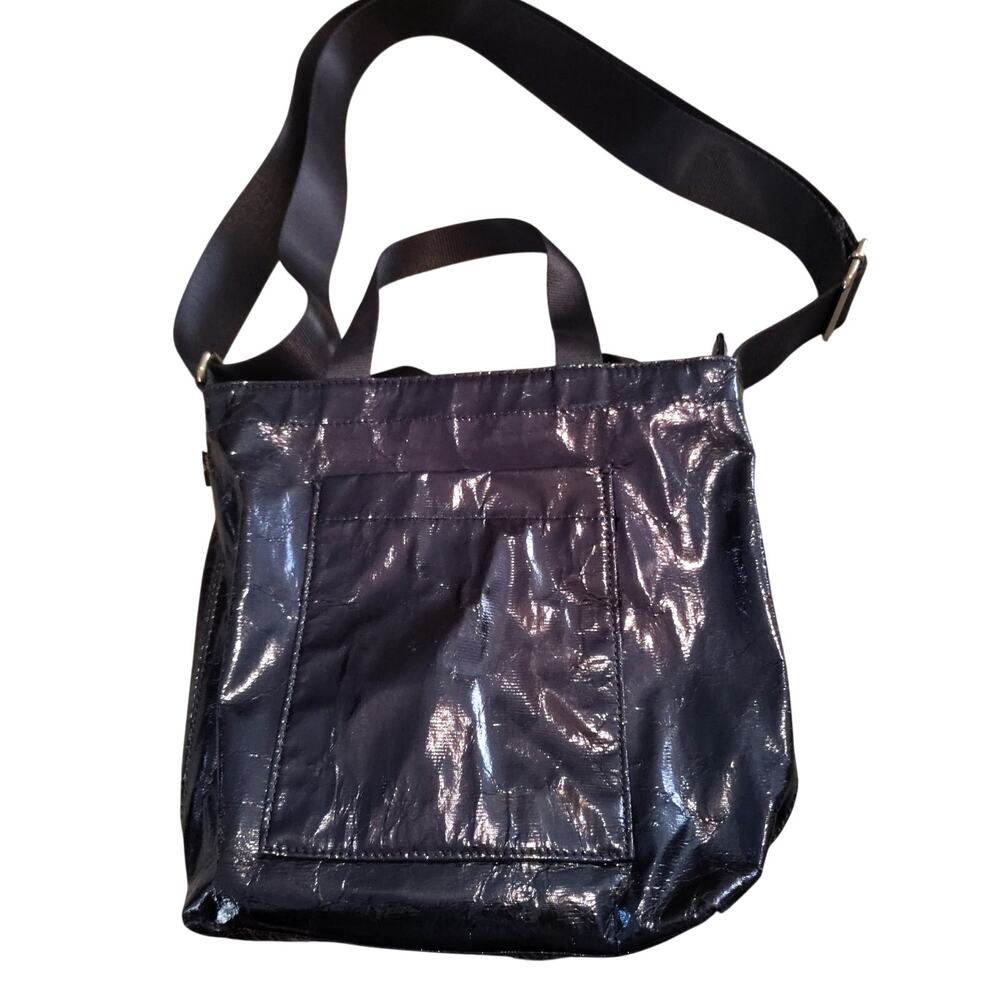 Levi’s Navy Faux Leather Crossbody/Shoulder Bag – Zippered – 9.5x10x3